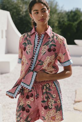 Agua Bendita x Anthropologie Watts Shorts