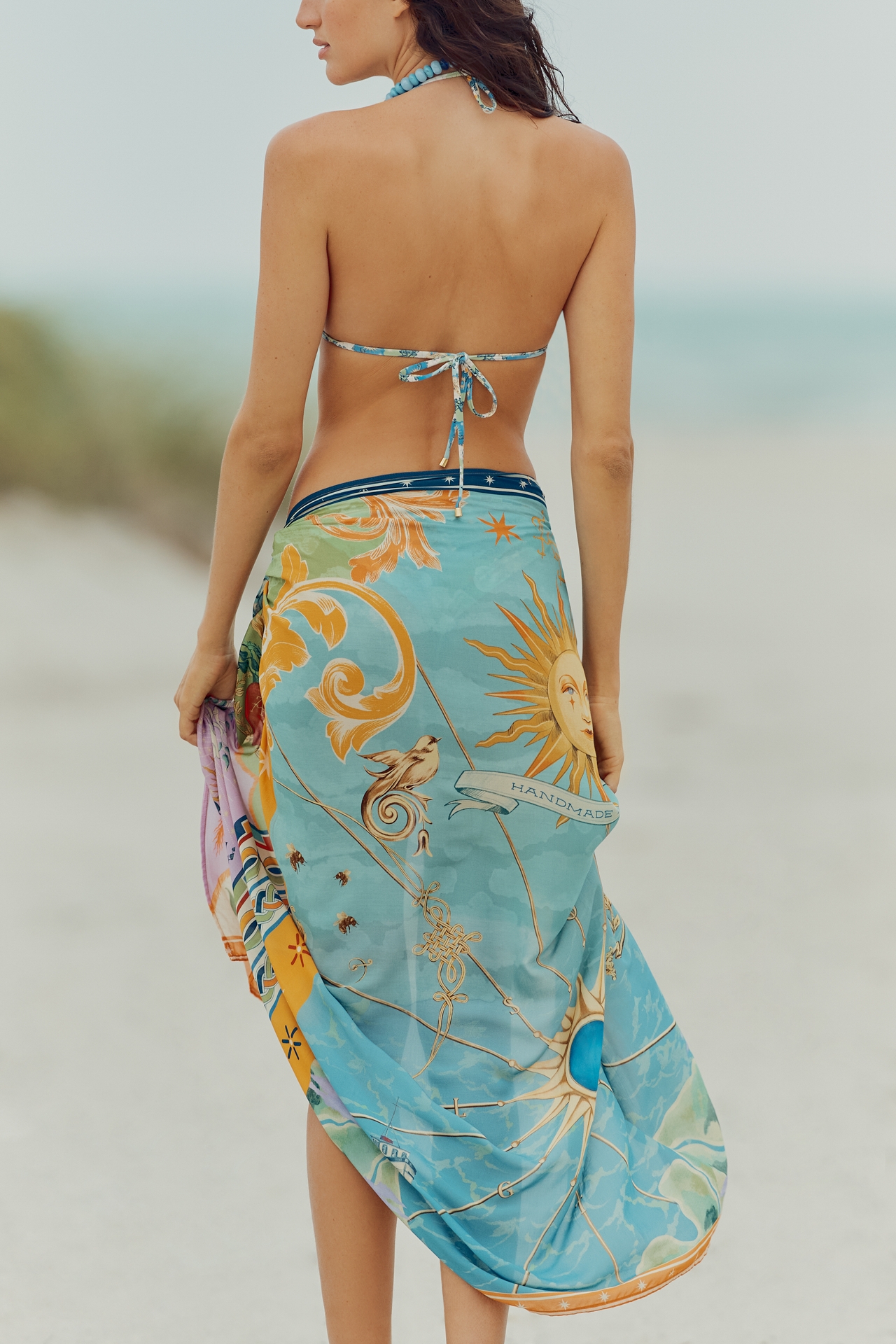 Agua Bendita Marine Pareo Sarong