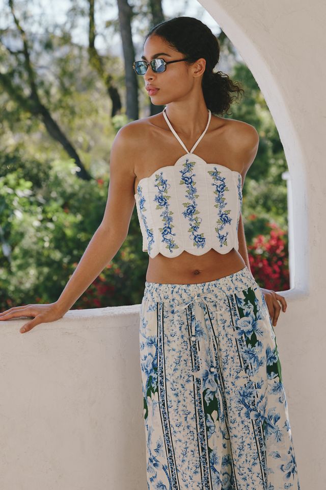 Agua Bendita Serenity Ivy Halter Top #2