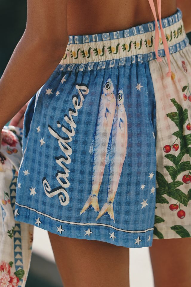Agua Bendita Nalia Cotton Shorts #1