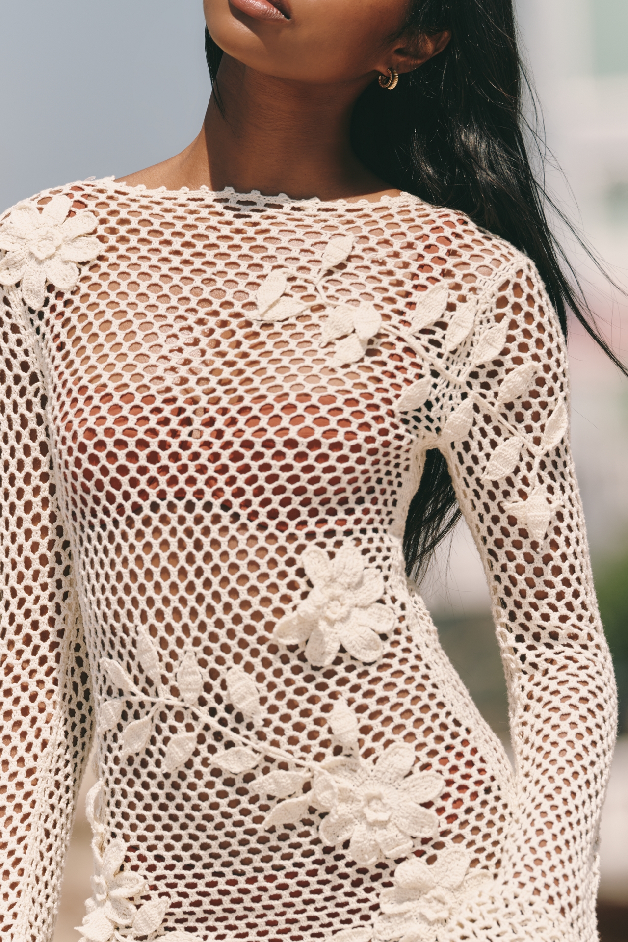 Agua Bendita Rosetta Mini Dress