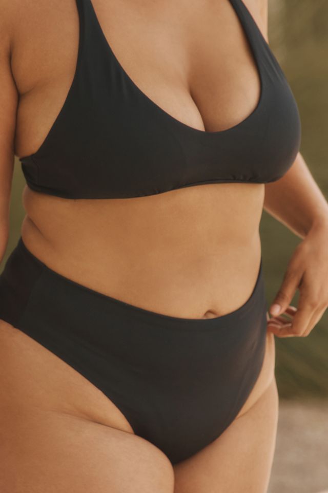 Andie Swim Plus The 90s High-Waisted Bikini Bottoms #1