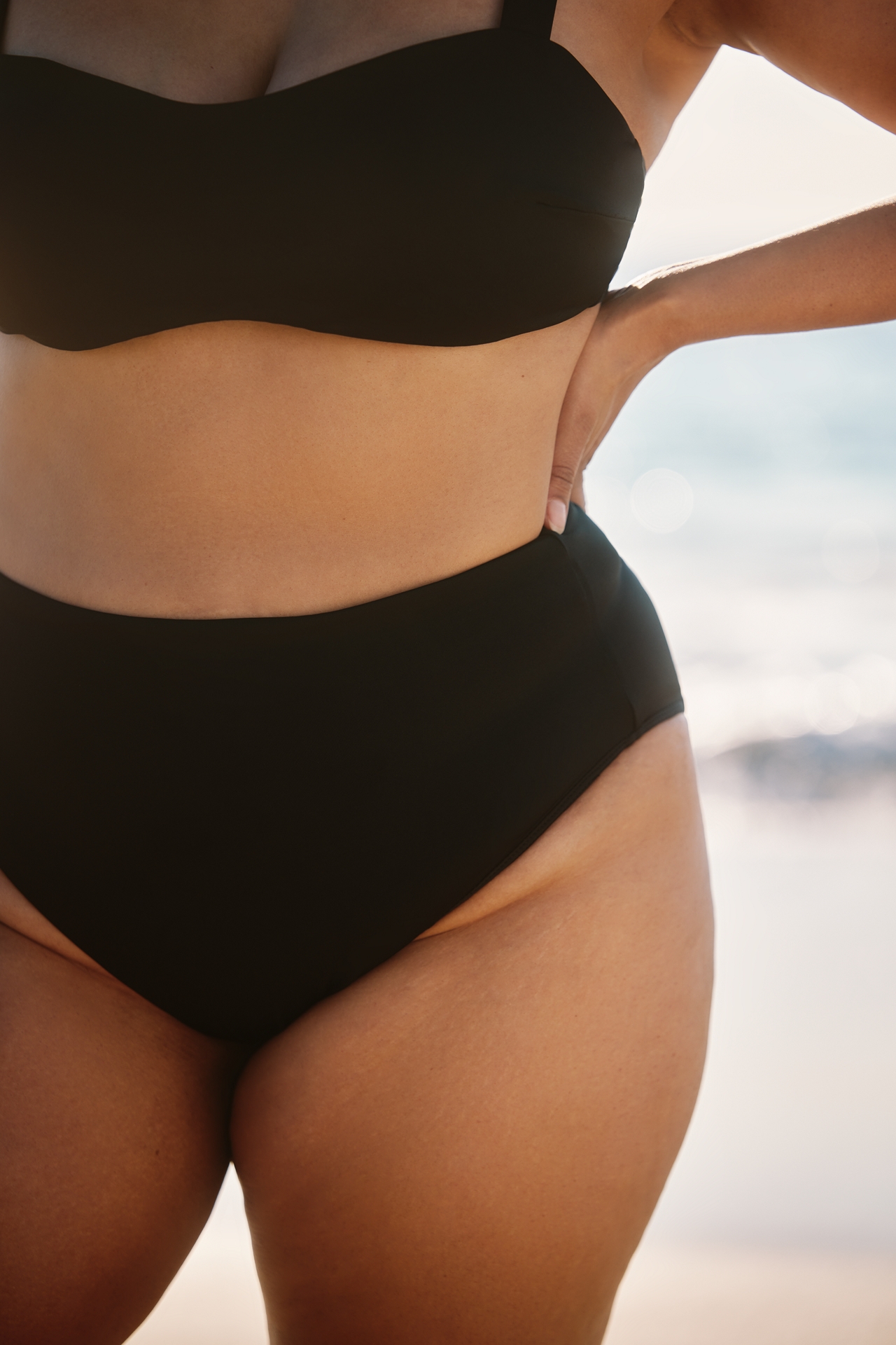 Andie Plus High-Rise Bikini Bottoms