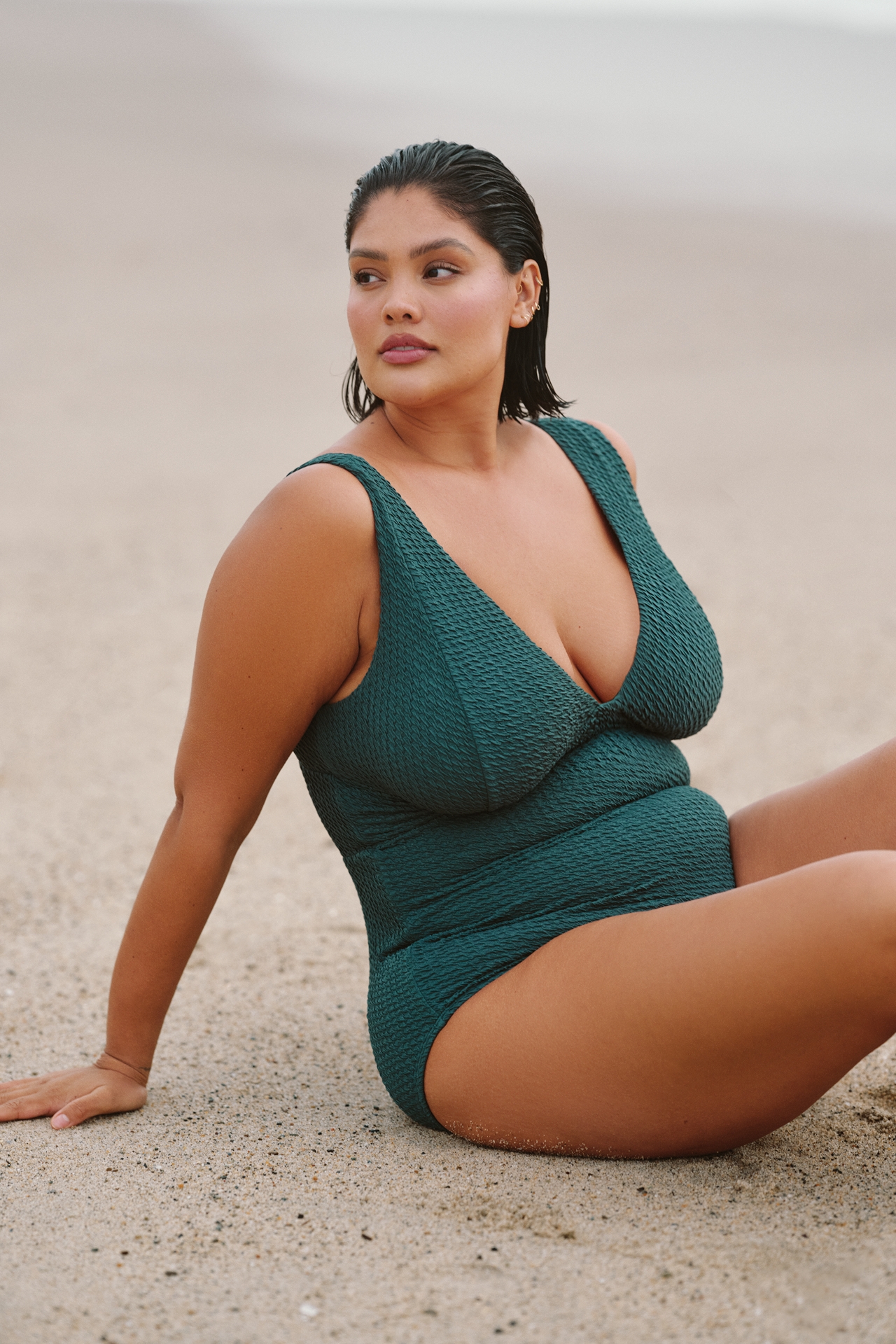 Andie Swim Plus Mykonos One-Piece Swimsuit