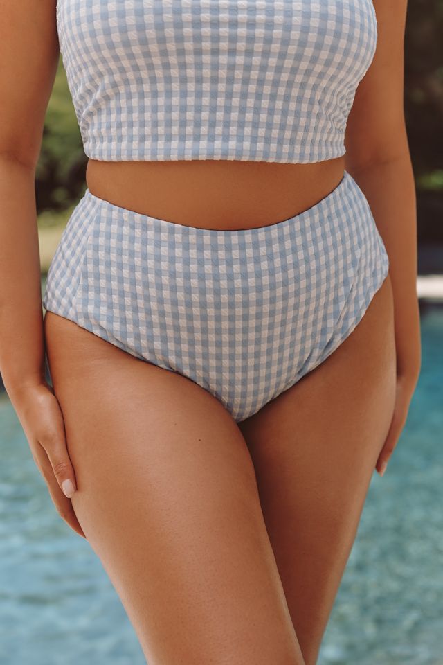 Andie Swim Plus High-Waisted Bikini Bottoms #1