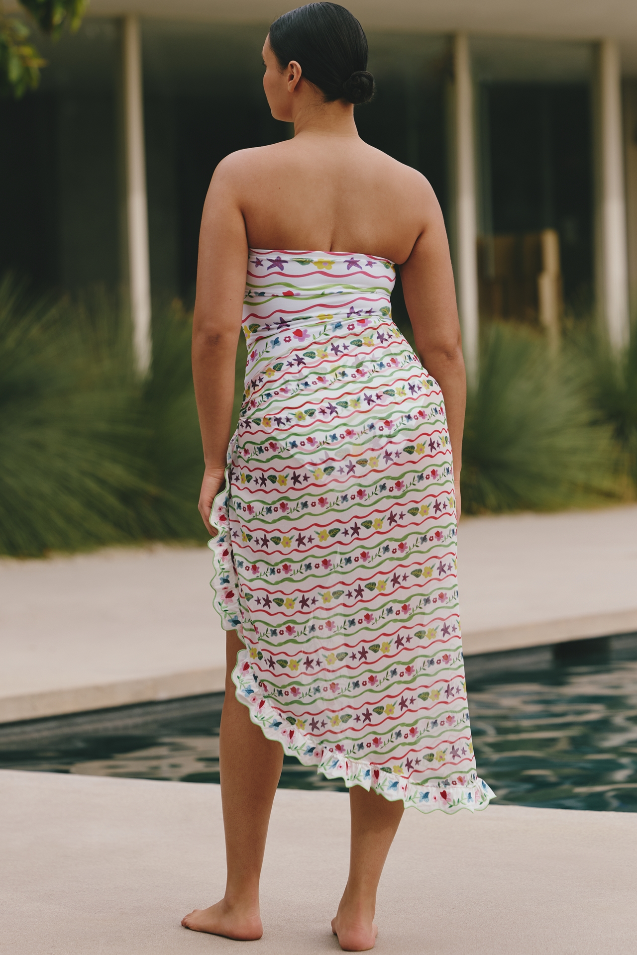 CeliaB Plus Printed Sarong