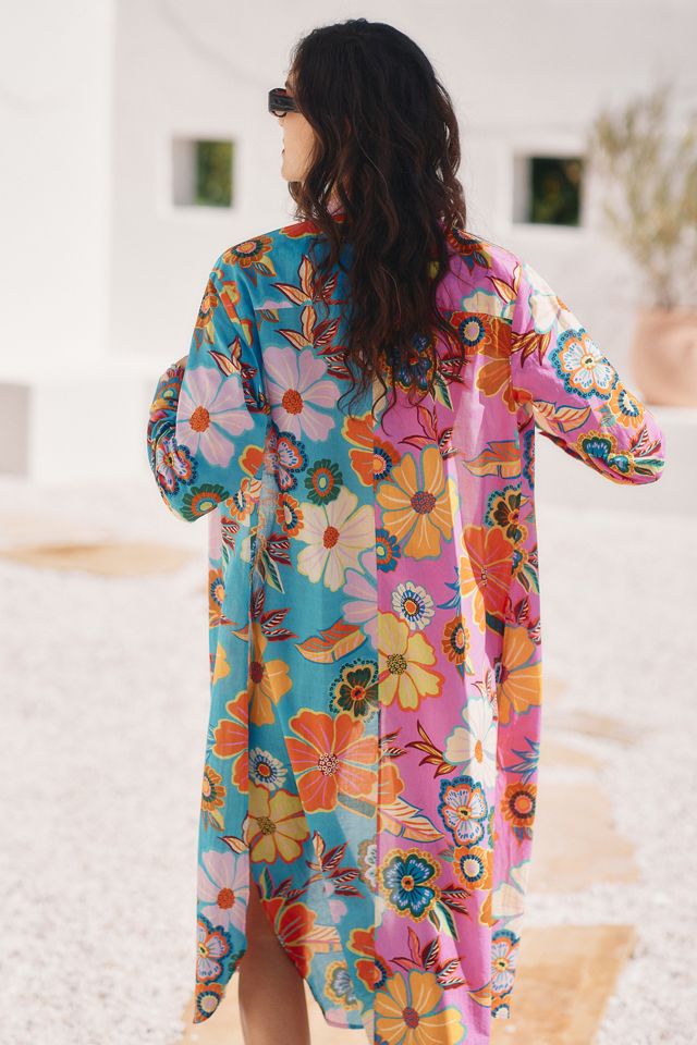 Farm Rio Full Garden Shirt Dress #3