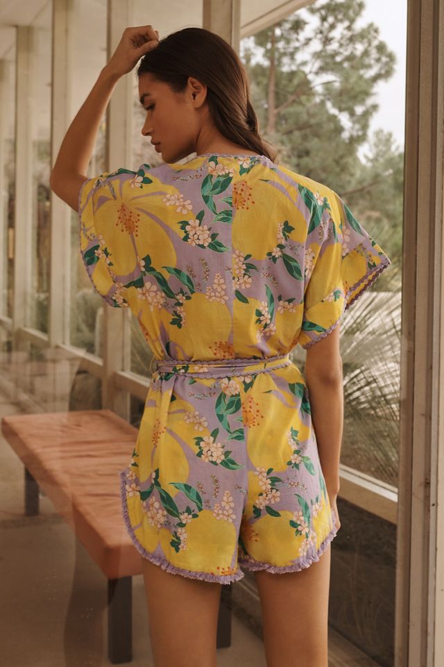 Farm Rio Floral Romper #1