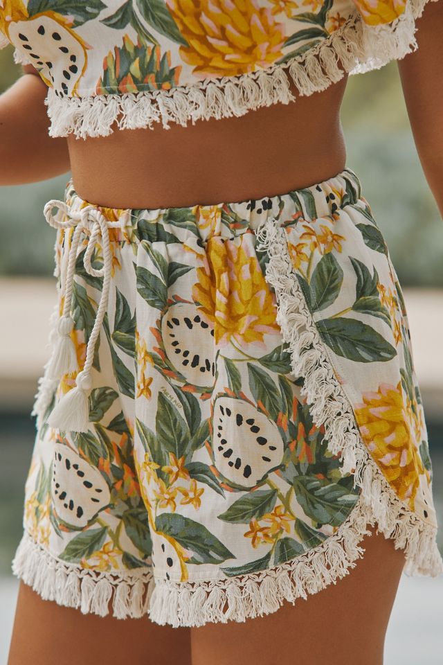 Farm Rio Briba Linen Shorts #2