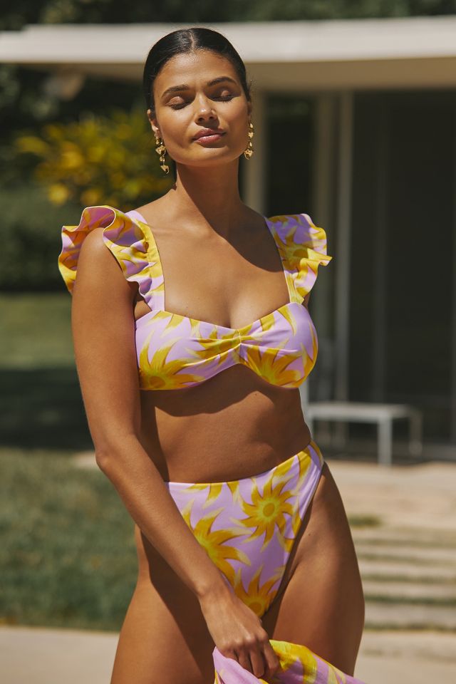 Farm Rio High Waisted Bikini Bottoms Anthropologie