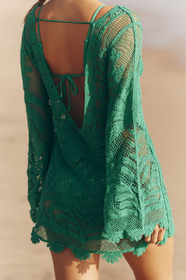 Farm Rio Engineering Mini Dress #1