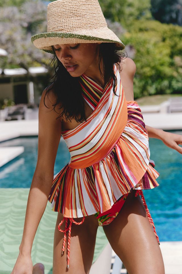 Farm Rio Rope Tie Side Bikini Bottom #3