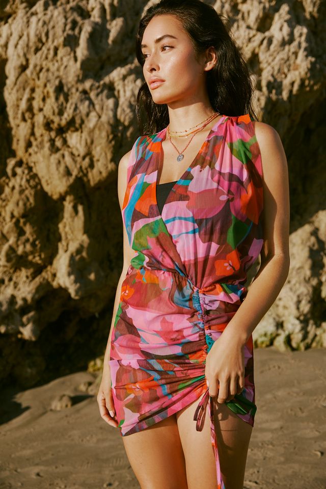 Sanctuary Mesh Cover-Up Mini Dress | Anthropologie