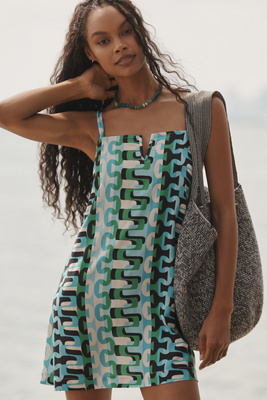 sanctuary side-tie a-line mini dress Sanctuary Side-Tie A-Line Mini Dress