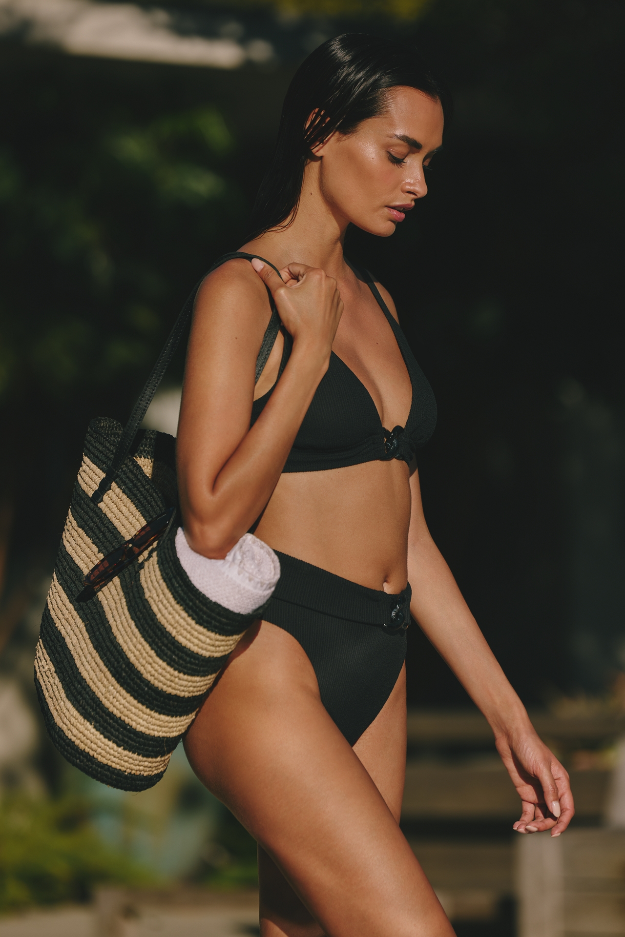 Sanctuary Longline Bra Bikini Top