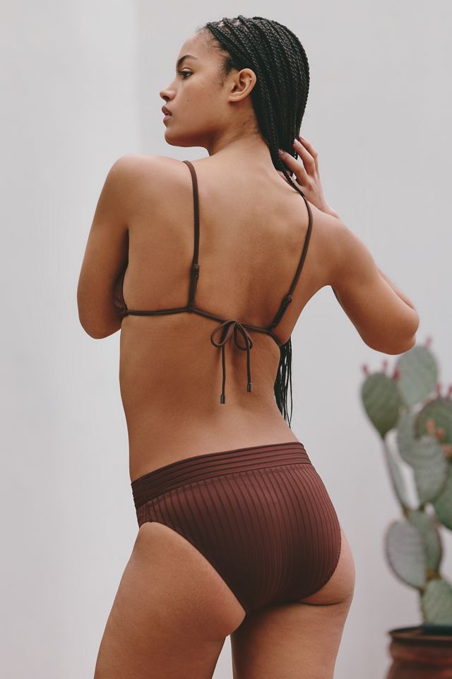 Sanctuary Tunnel Rib Triangle Bikini Top #2