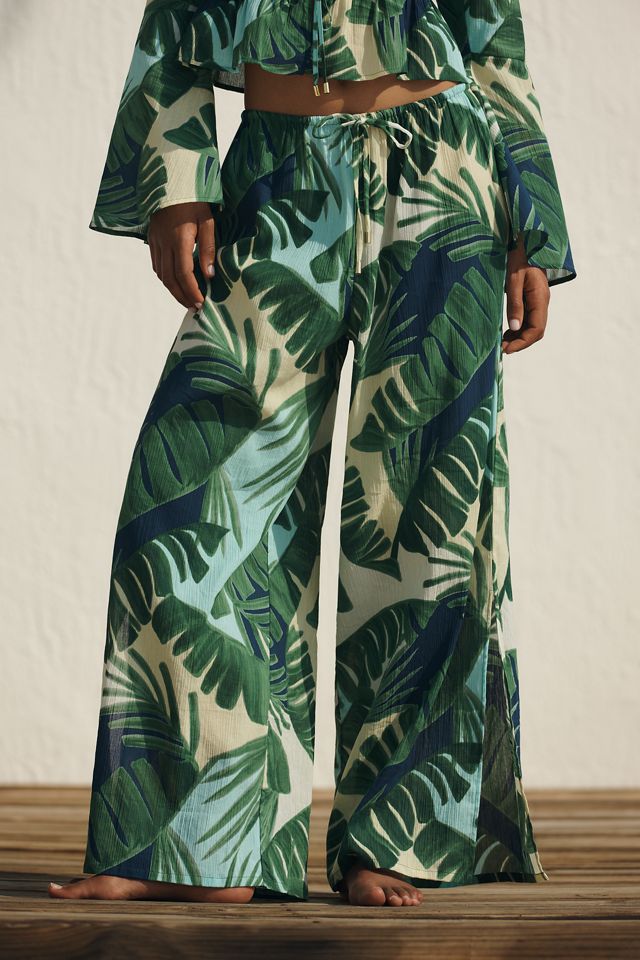 Sanctuary Side Slit Wide-Leg Pants #1