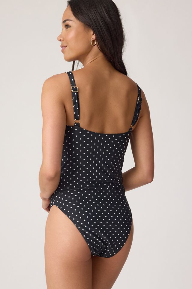 Faithfull The Brand Dinard Polka Dot One-Piece Swimsuit #3