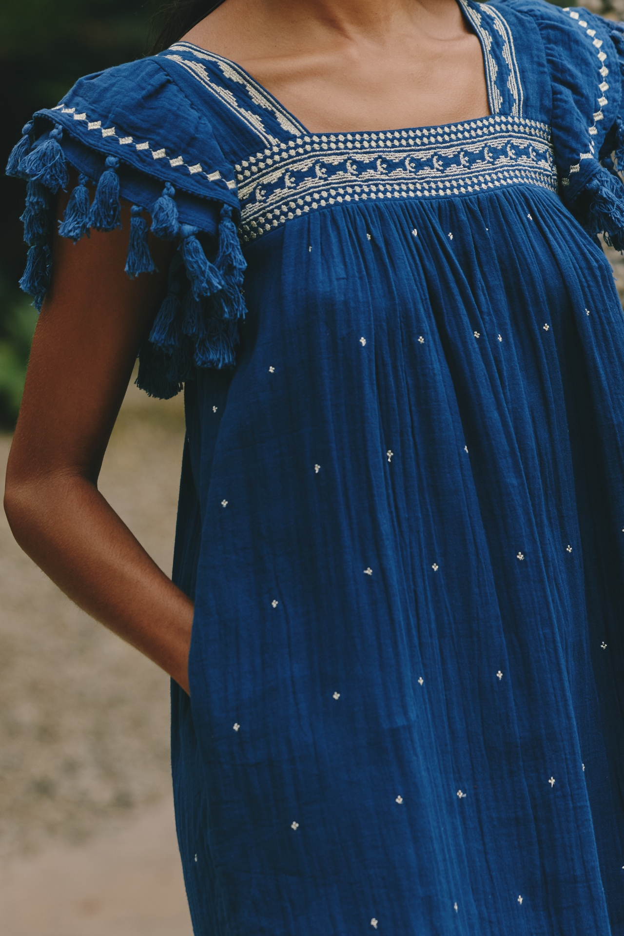 Mer St. Barth Sandrine Mini Swing Dress