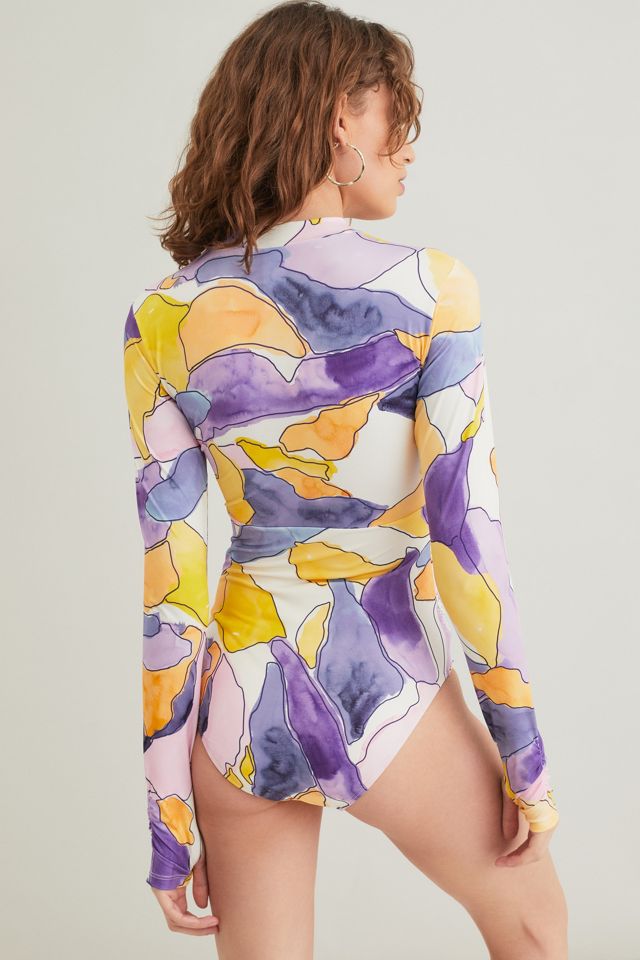 SUNSOAKED Emma Printed Swimsuit #1
