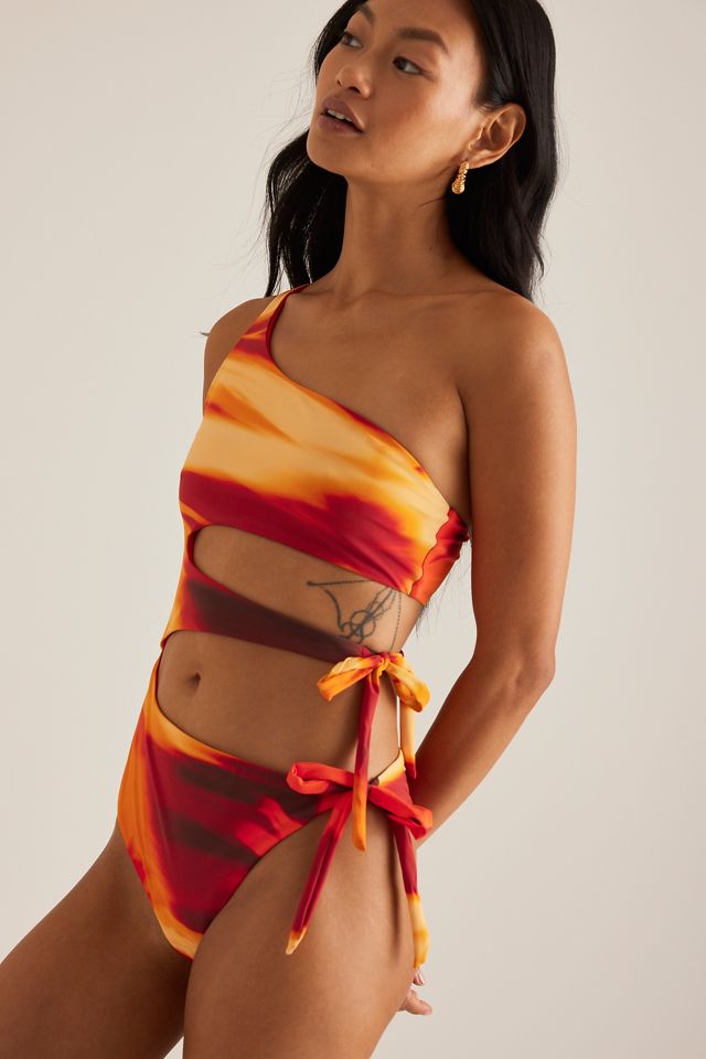 Maillot de bain une épaule Wild Lovers Sunset Boulevard #1