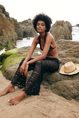 SHEER LACE PANTS