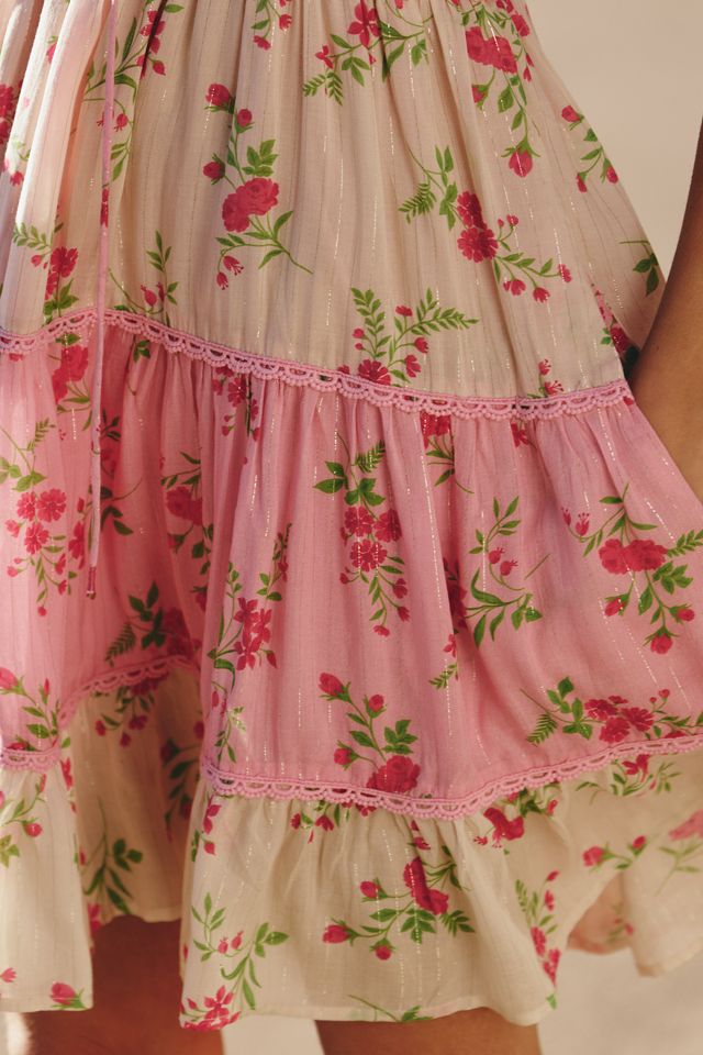 PQ Swim Tiered Ruffle Mini Dress | Anthropologie