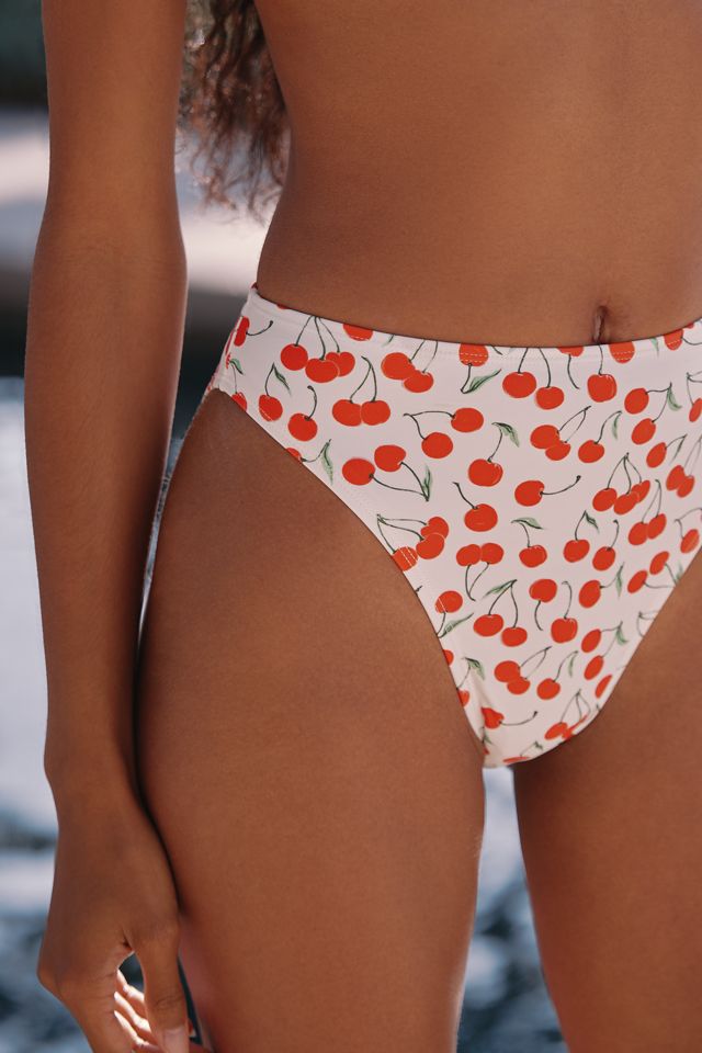 Good American Good Waist High-Rise Bikini Bottoms #1