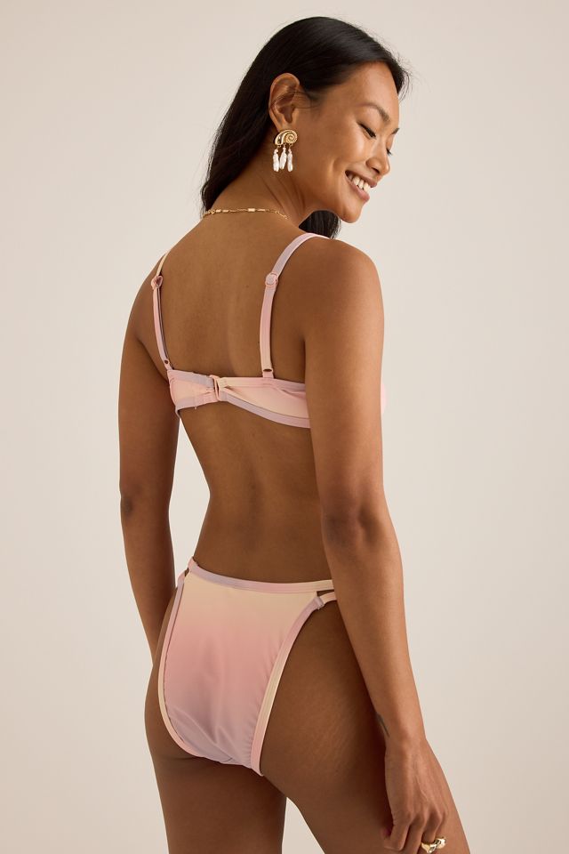 Good American Sunset Swim Bikini Top #3