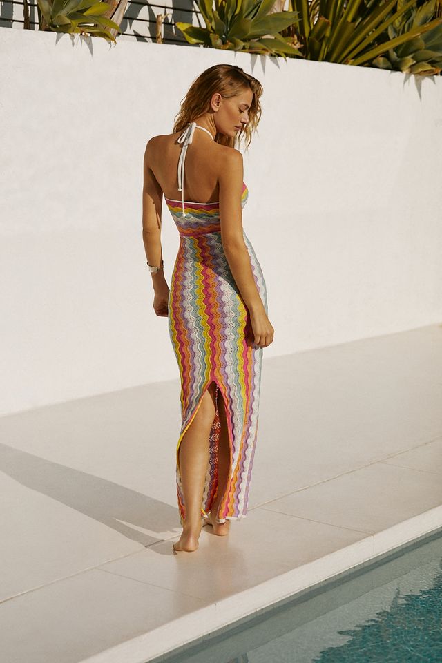 Capittana Poppy Knitted Maxi Dress
