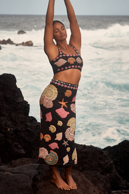 OCEANUS NEW YORK HAND-EMBELLISHED TOP 