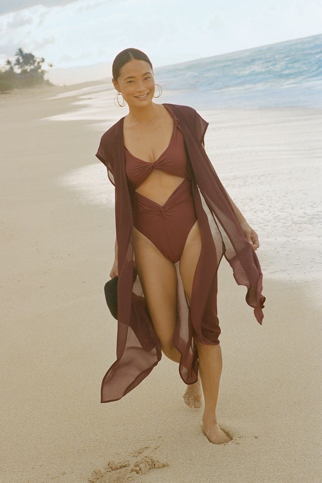 Andrea Iyamah Rora Cutout One-Piece Swimsuit #1