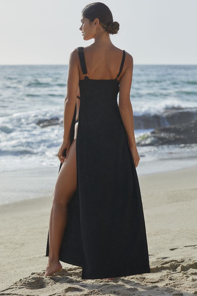 Riot Swim Sleeveless Square-Neck Cover-Up Dress #2