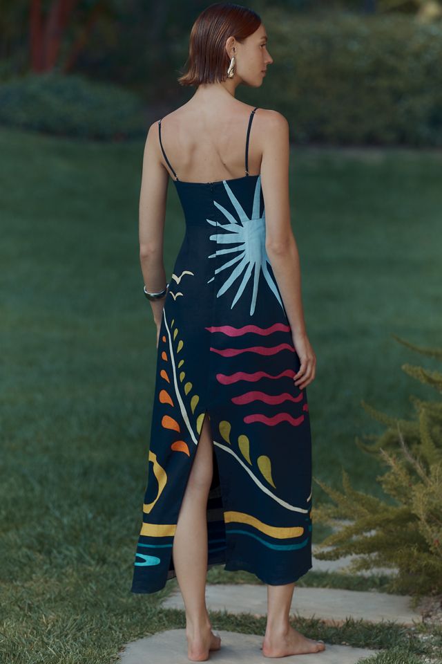 cala de la cruz paloma linen dress Cala de la Cruz Paloma Dress