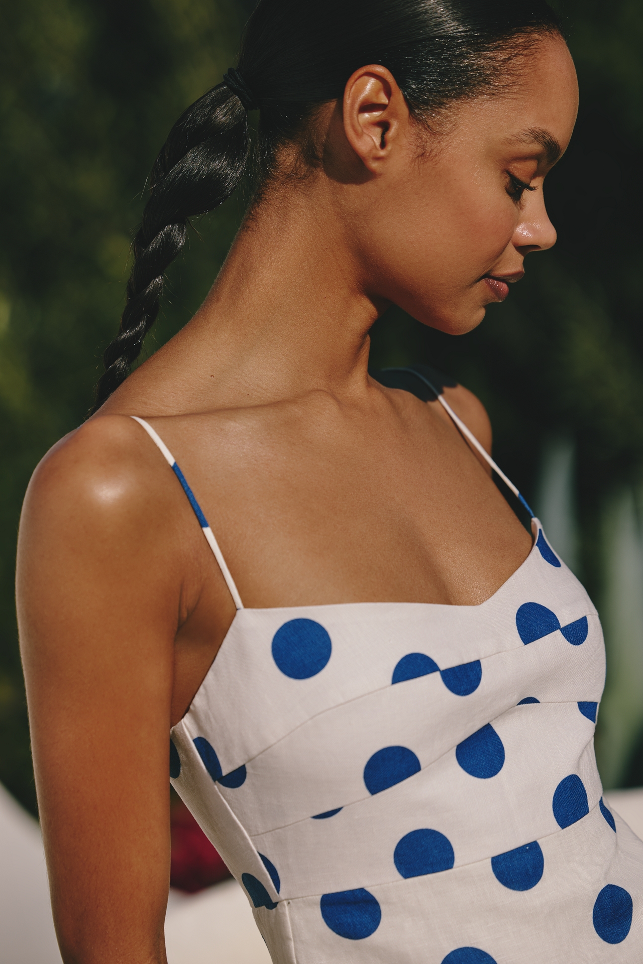 Cala de la Cruz Paloma Linen Dress
