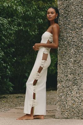 BHLDN x Free People Dahlia Cutwork Maxi Dress | Anthropologie