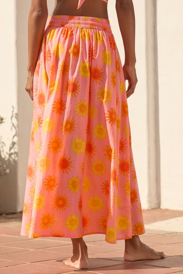 Farm Rio x Anthropologie Sun Midi Skirt #2