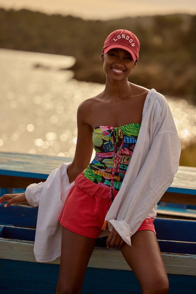 Farm Rio x Anthropologie Fish One-Piece Swimsuit #2