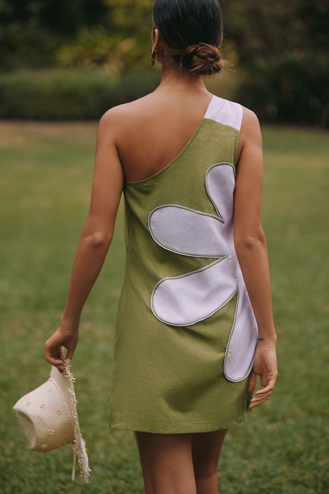 Farm Rio x Anthropologie One-Shoulder Mini Dress #2