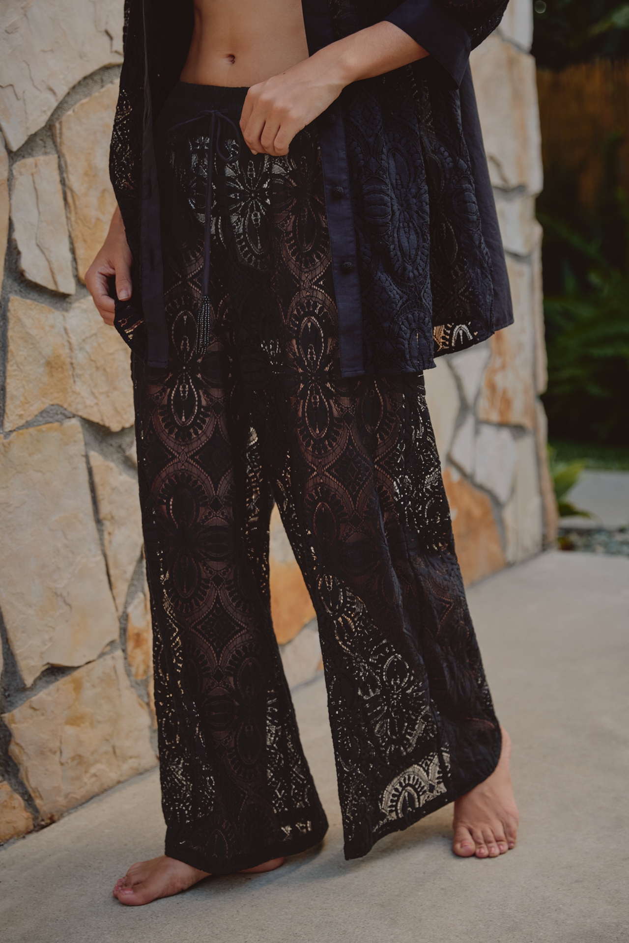 Farm Rio x Anthropologie High-Rise Pull-On Pants