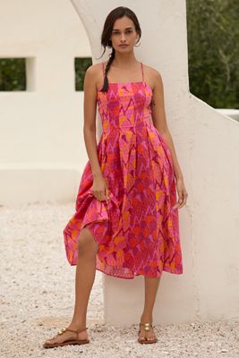 Farm Rio x Anthropologie Short-Sleeve Maxi Dress