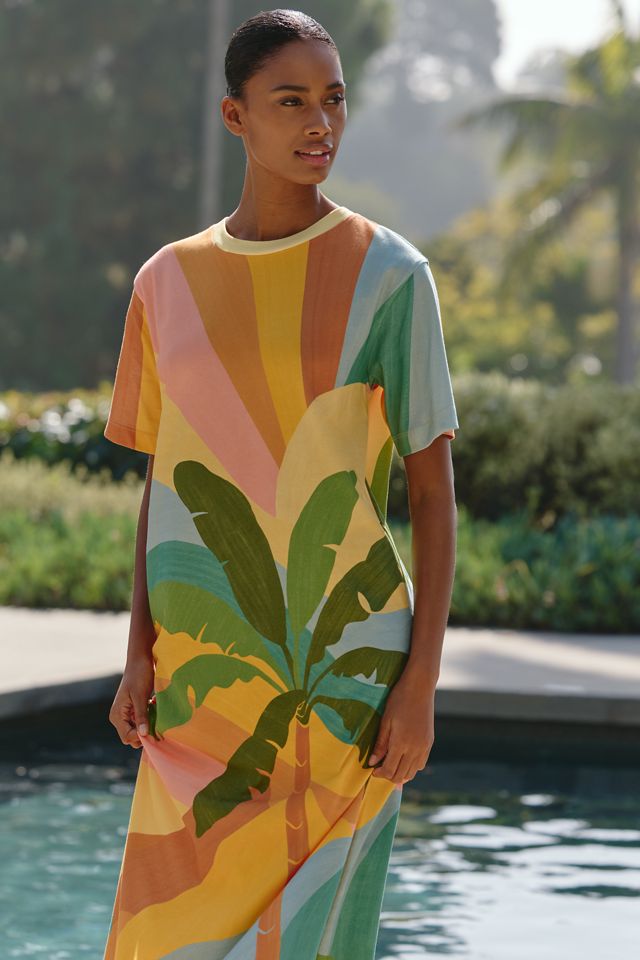 Farm Rio x Anthropologie T-Shirt Maxi Dress #2