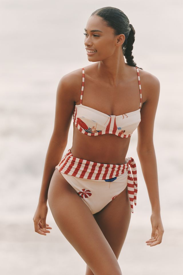 Farm Rio x Anthropologie Destination Bikini Top | Anthropologie