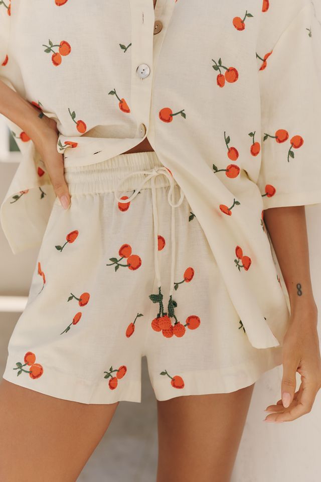 Farm Rio x Anthropologie Cotton Shorts #2