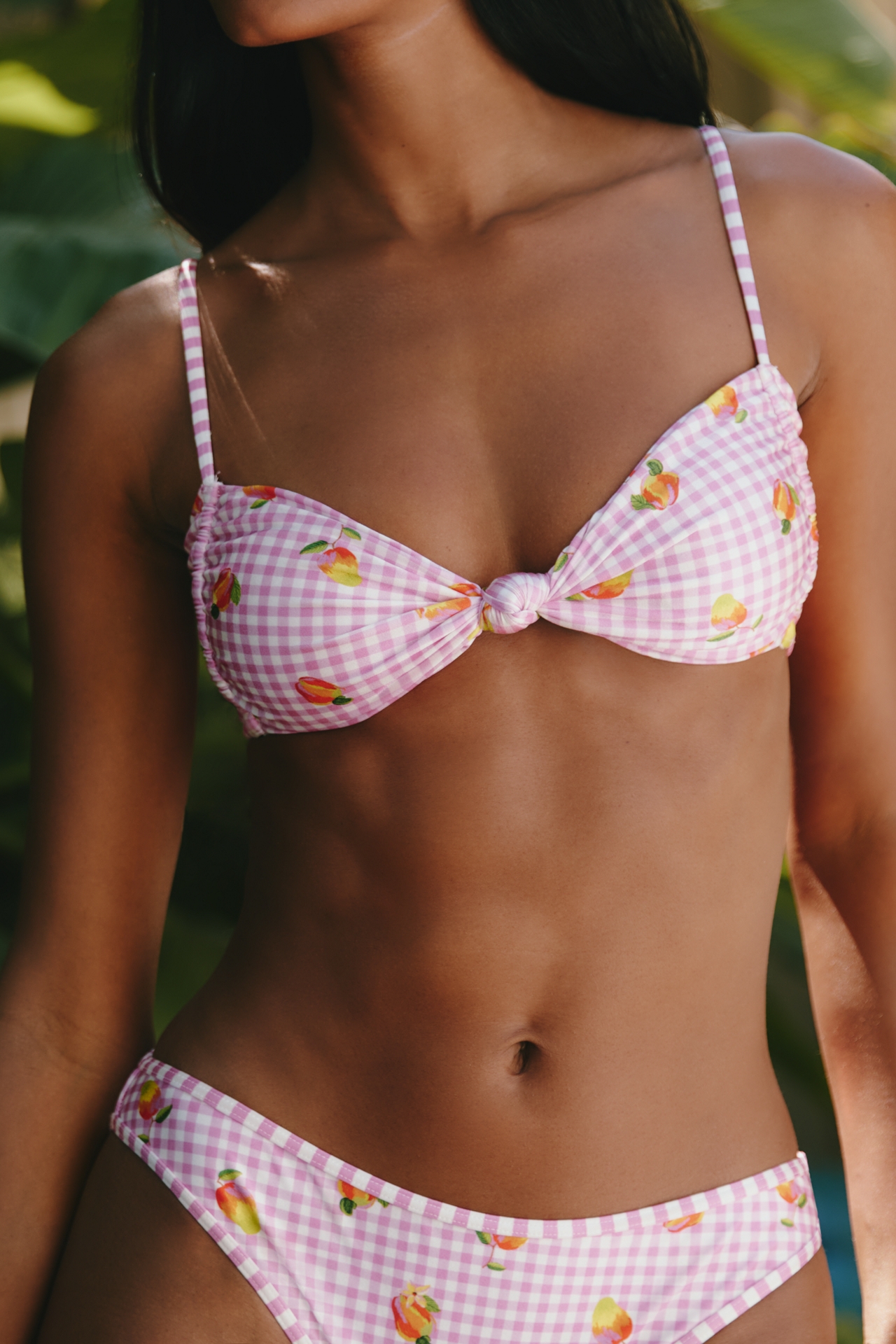 Farm Rio x Anthropologie Knotted Bikini Top