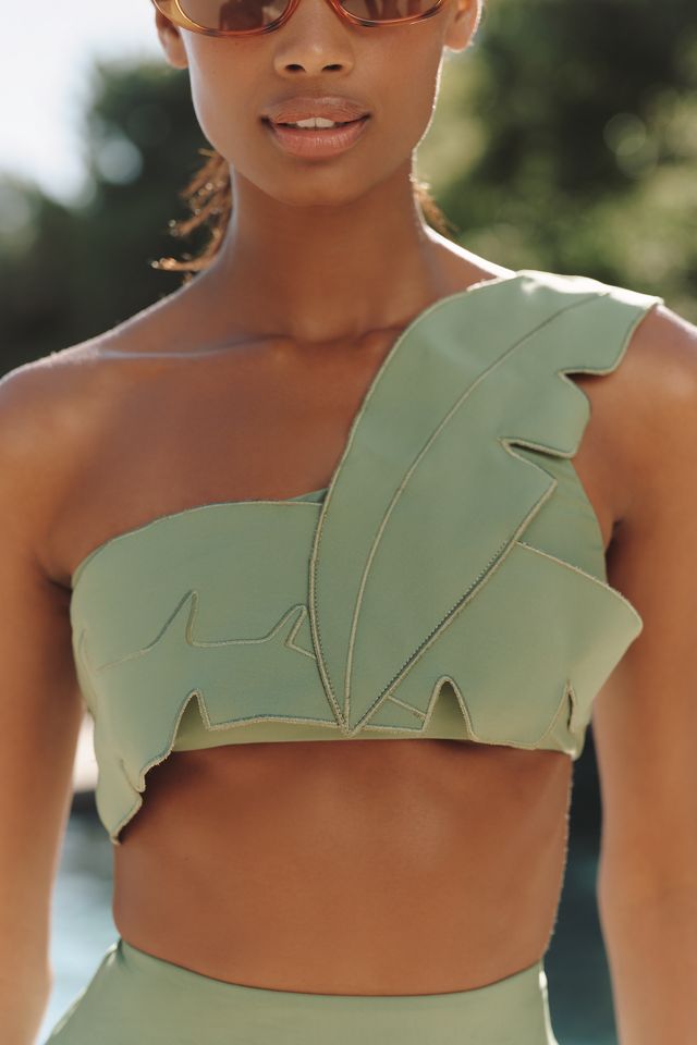 Farm Rio x Anthropologie 3D Palm Bikini Top #2