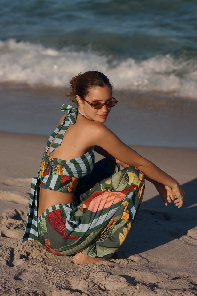 Farm Rio x Anthropologie Set Wide-Leg Pants | Anthropologie