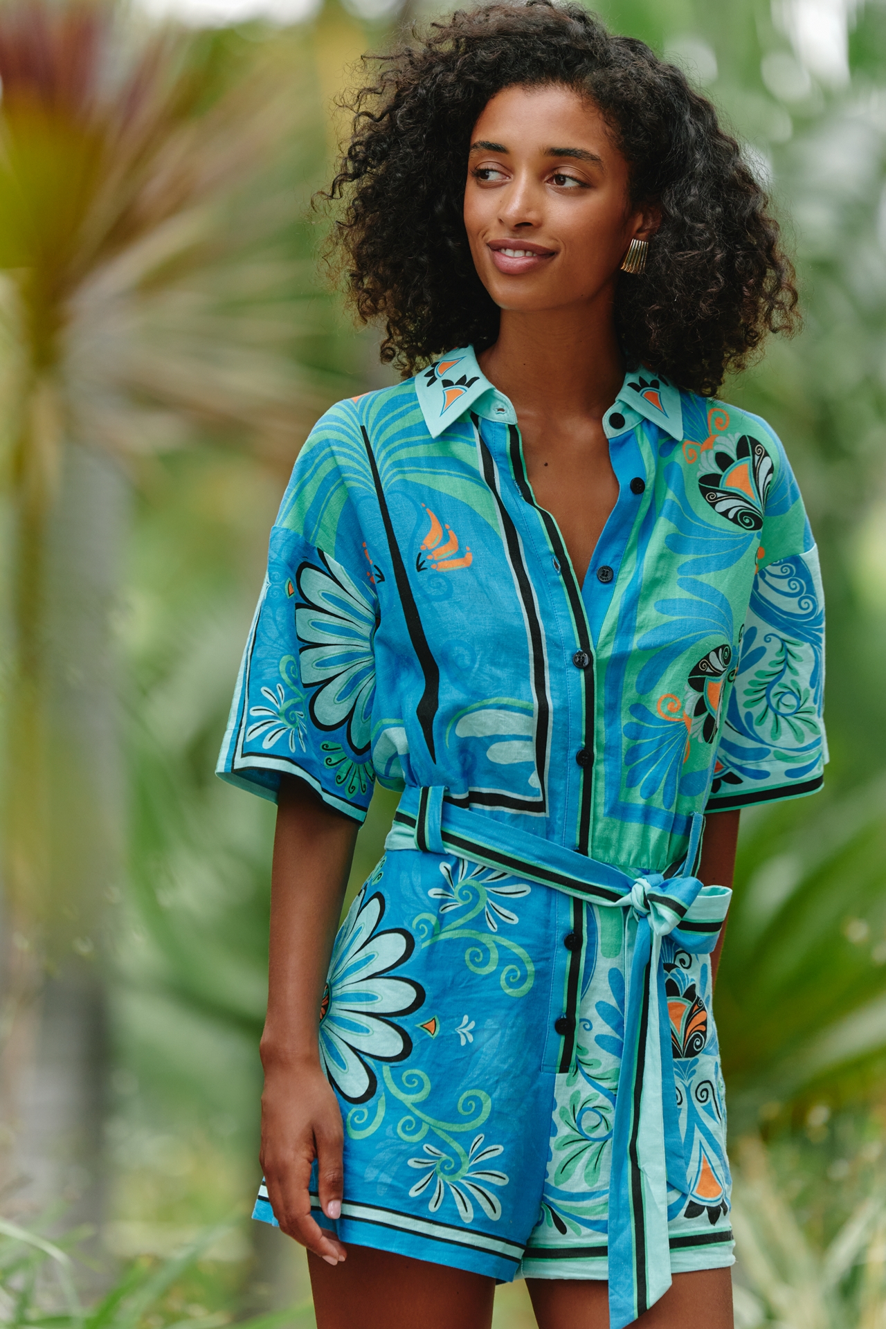Farm Rio x Anthropologie Romper