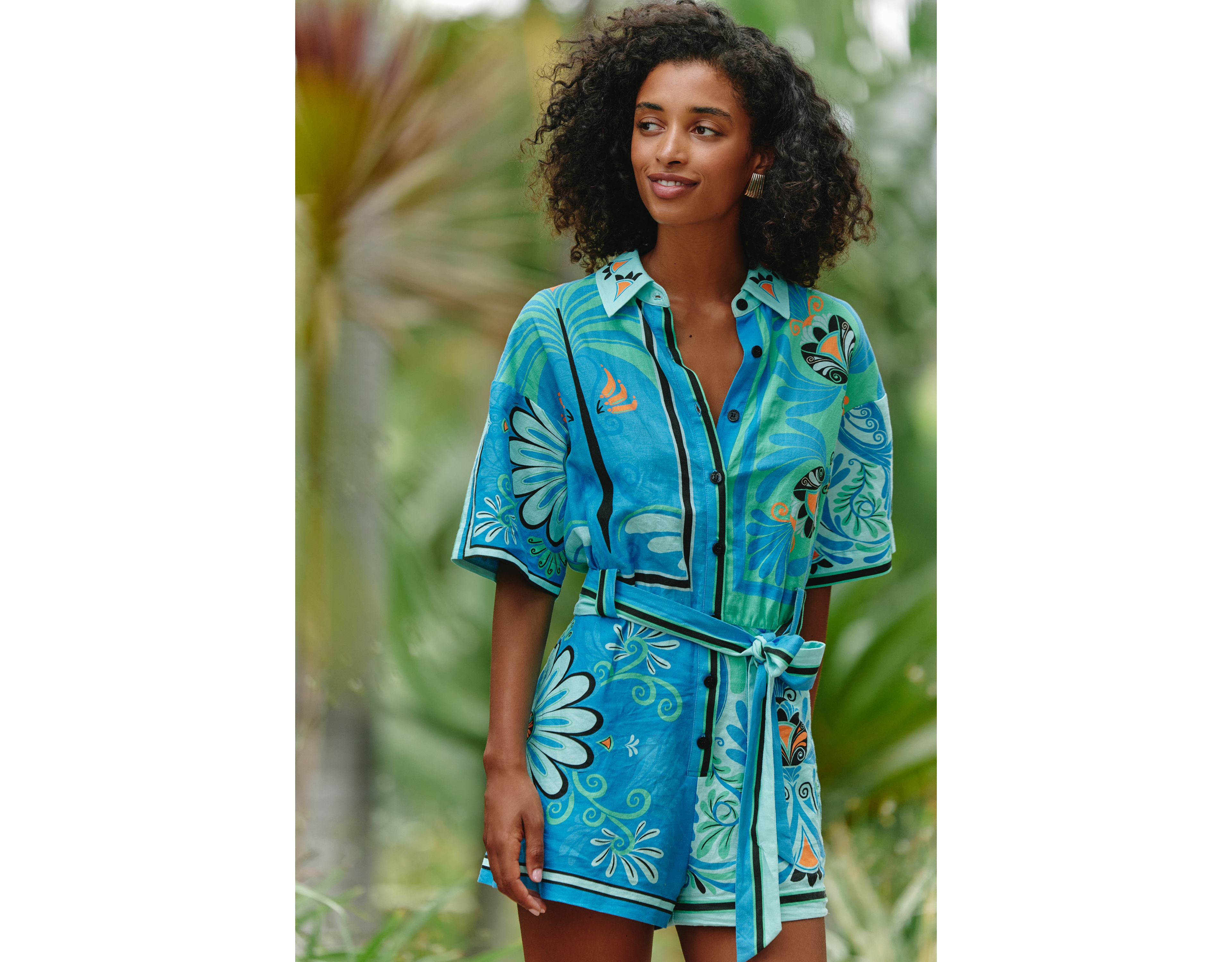Farm Rio x Anthropologie Romper