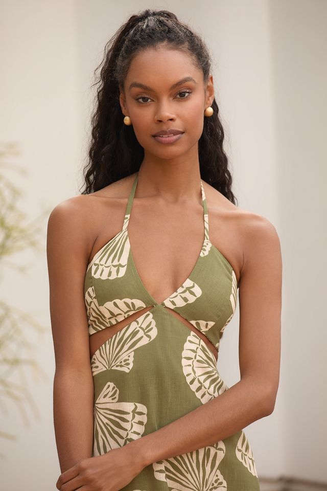 Encantadore Belen Halter Maxi Dress #2
